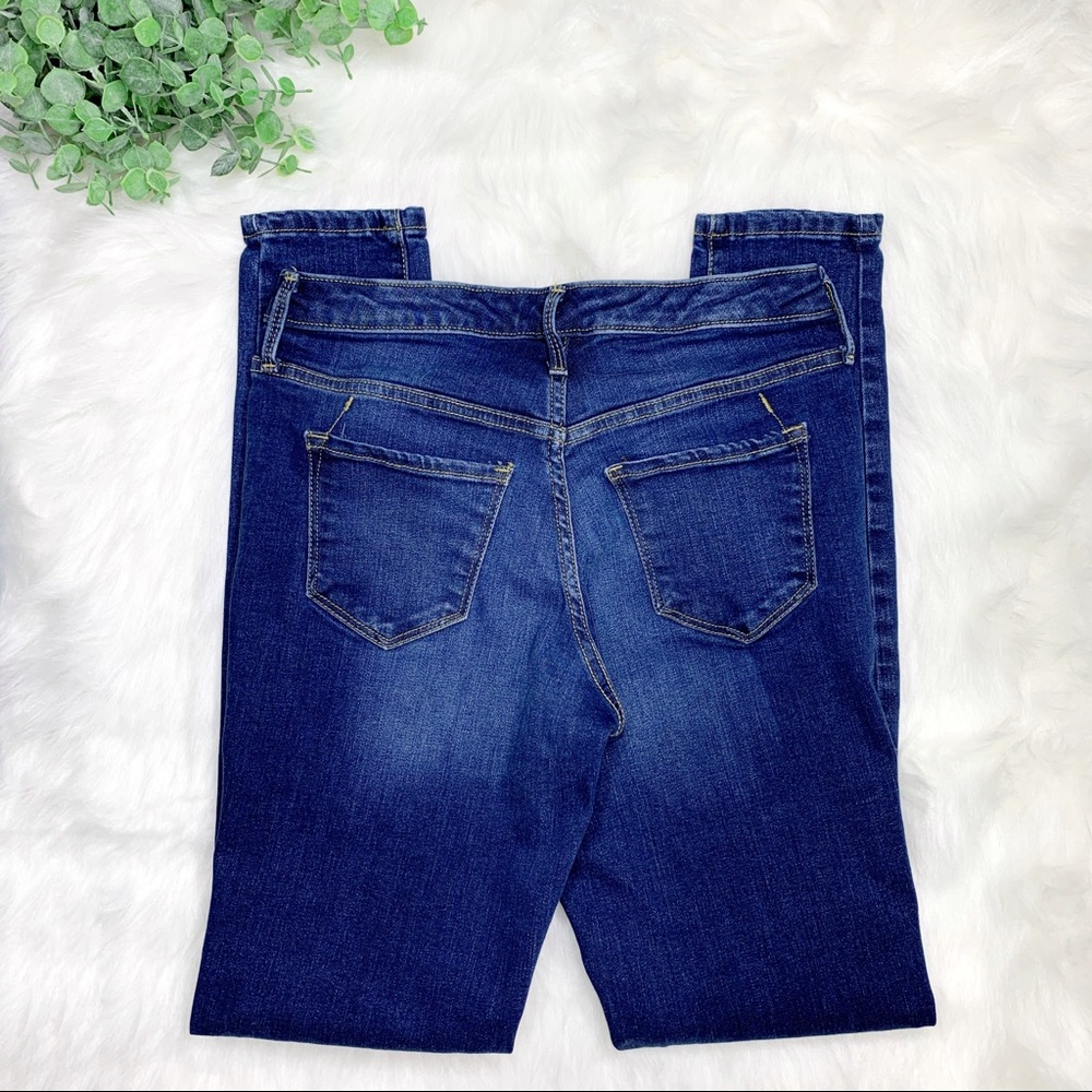Mossimo Supply Co Mid Rise Stretch Skinny Jeans 25 - Picture 3 of 5